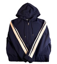 Zara Side Strip Tracksuit Set Blue Size L