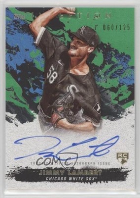 2021 Inception Rookie and Emerging Star Green 60/125 Jimmy Lambert Auto RC nd3