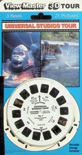 Universal Studios Hollywood Set 1 1987 3D View-Master 3 Reel Packet