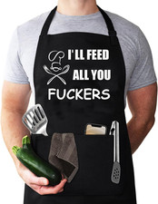 Funny Aprons for Men - Perfect Husband Birthday Gift Gifts for Father s Day I