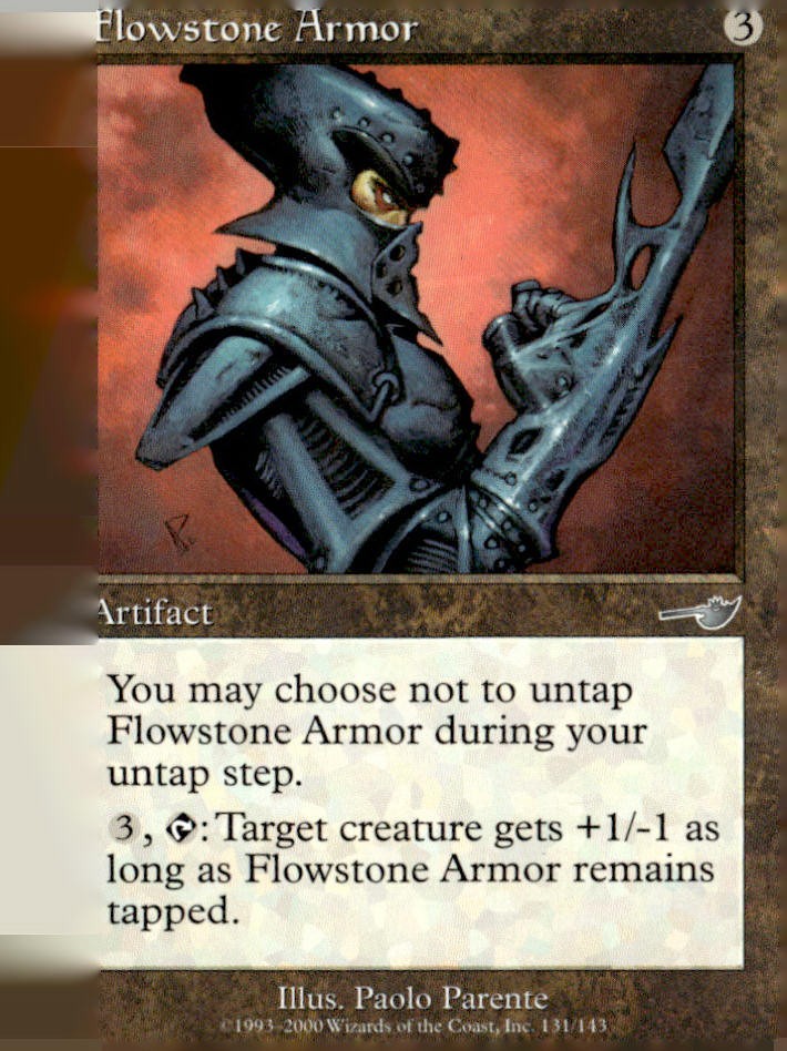 Nemesis #131 Flowstone Armor