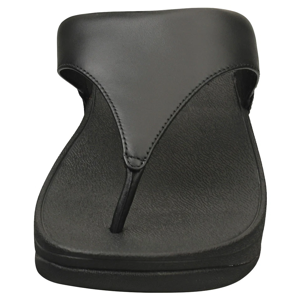 Sandalias Plana FitFlop Lulu Negro Mujer - Imagen 3 de 4