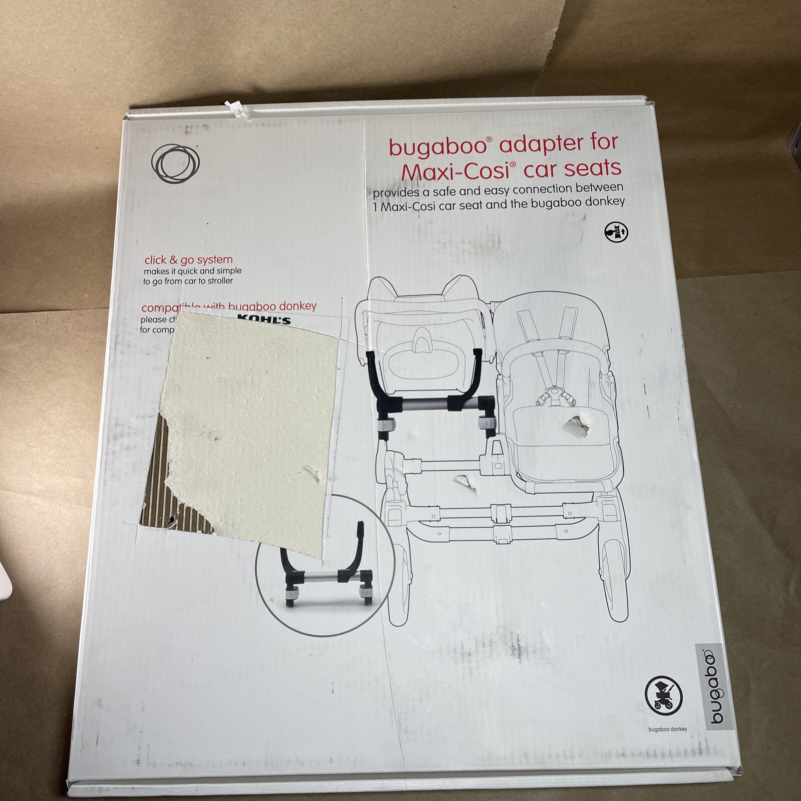 bugaboo donkey maxi cosi adapter