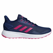 adidas Duramo 9 Womens Running Athletic Shoes Size 6.5 Color Navy Blue Fuchsia