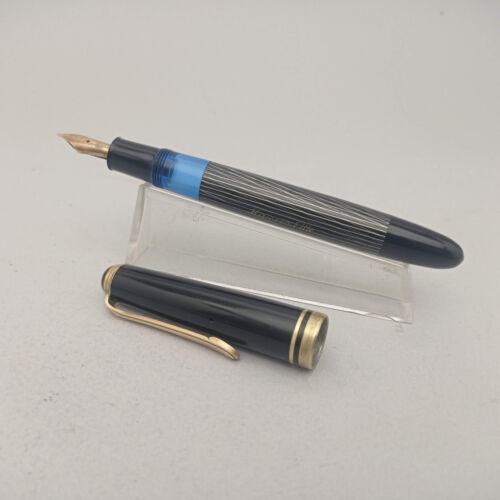 KAWECO ELITE 582 G RAUTENKOLBEN FÜLLFEDERHALTER 14K F FEDER VINTAGE 50ER SEHR SELTEN - Bild 12 von 13