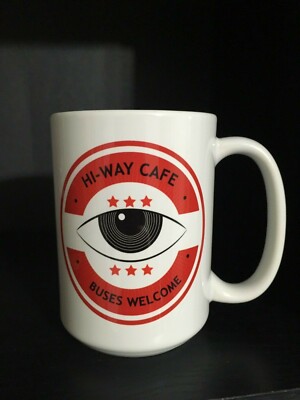 Twilight Zone 15oz Ceramic Mug Will The Real Martian Please Stand Up Cafe