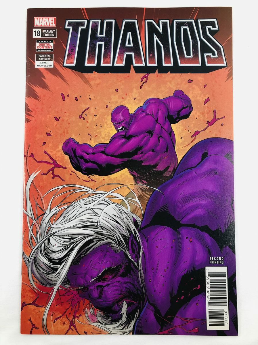 Thanos #18 Second Print Variant | eBay