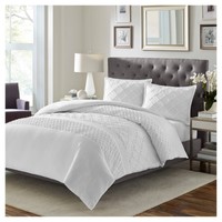 Mosaic Comforter And Sham Set King White - Stone Cottage&153; on sale Mosaic Comforter And Sham Set King White - Stone Cottage&153; on sale