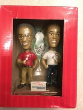 Marty & Thom Brennaman Dual 2007 SGA Cincinnati Reds Autographed Bobblehead