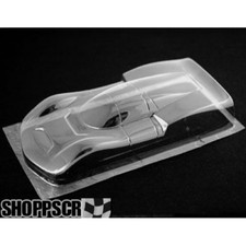 JK 4" Porsche Carerra 6, Clear .010" Lexan, w/mask
