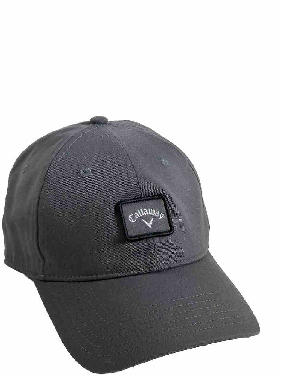 Callaway Golf Fitted Cap Hat Gray Patch AFlex - image 1