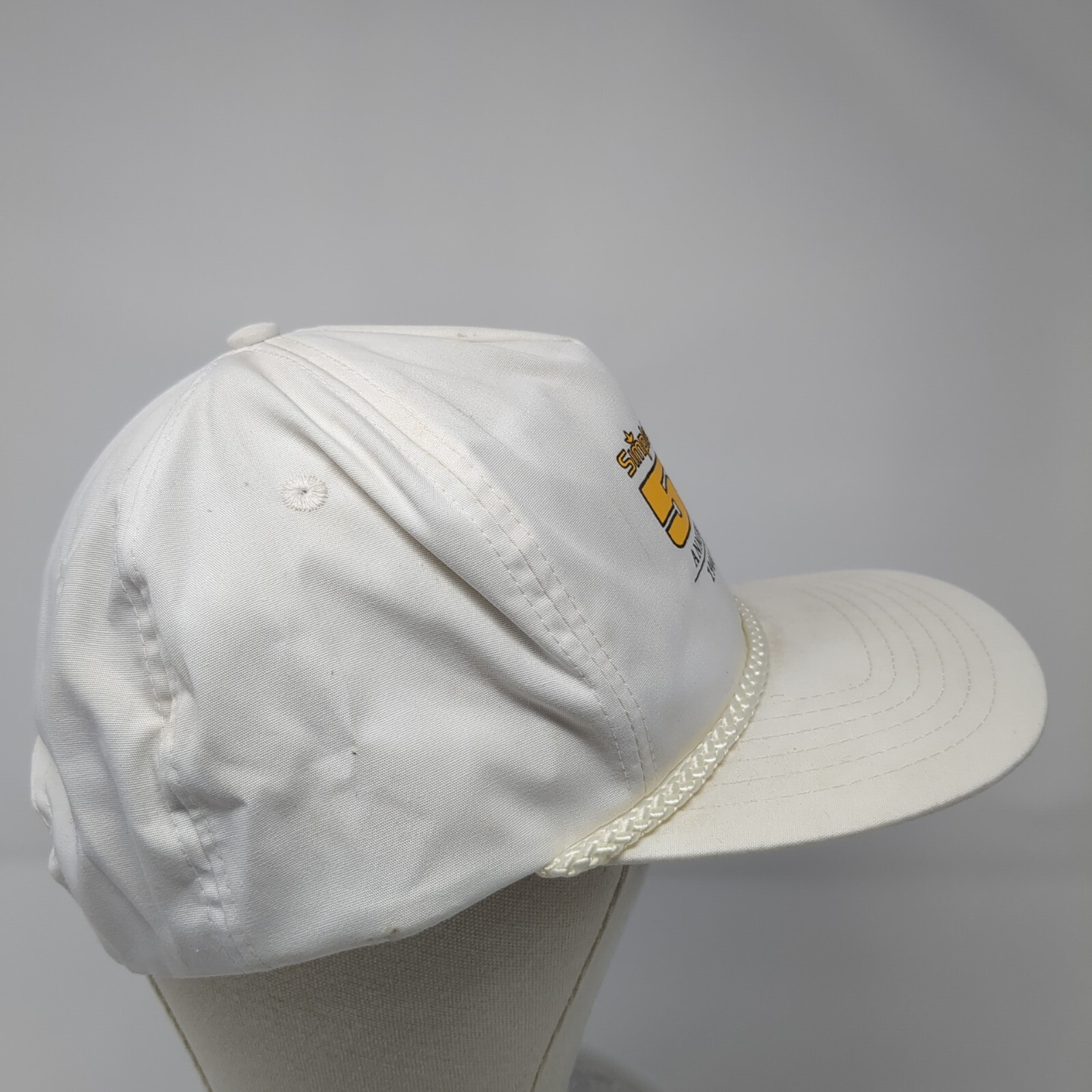 Simplot 50th Anniversary Snapback Hat White One S… - image 4