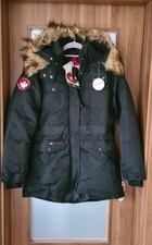 Canada Weather Gear Womens Waterproof Shell Black Parka - Size M , Bnwt