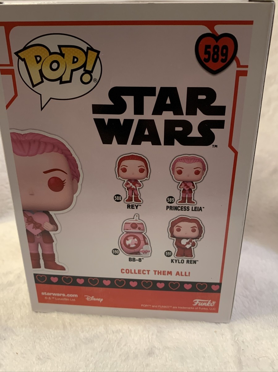 Funko POP! スター・ウォーズ プリンセス・レイア 589 Star Wars Funko POP 589 Princess Leia Valentine's Day