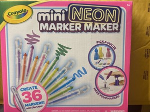 crayola mini marker maker neon
