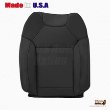 Driver Side Top Replacement Leather Seat Cover For 2014 to 2020 Acura MDX Black