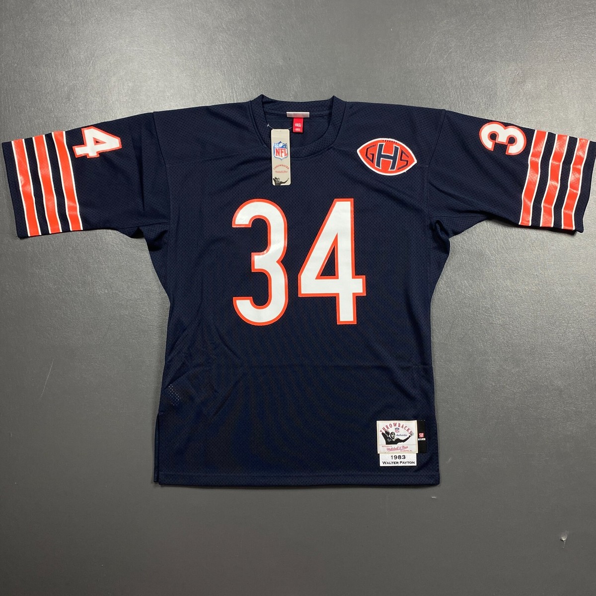 100% Authentic Walter Payton Mitchell & Ness 1983 Bears Jersey