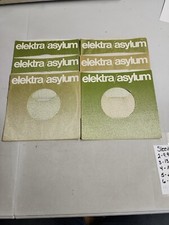 45 RPM 7" RECORD SLEEVES CO. SLEEVE 6 PACK SEE PHOTOS - Elektra Asylum SLV133