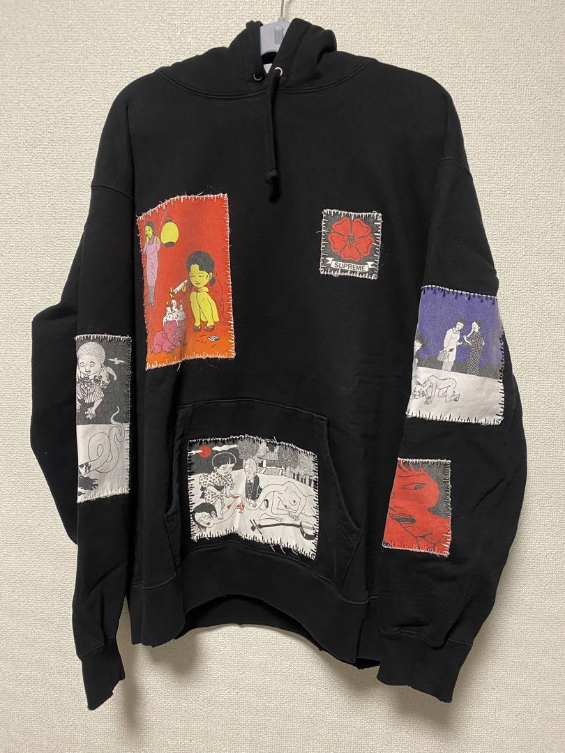 supreme toshio saeki hooded sweatshirt