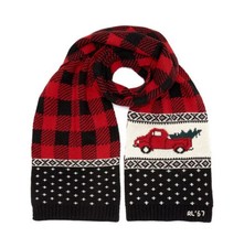 Polo Ralph Lauren Men's Multi-Knit Plaid Truck Scarf
