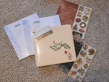 Creative Memories 12x12 Noel Shimmery Coverset w Pages, Protectors  Extras NIP