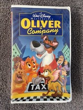 Oliver Company VHS Walt Disney, 1996 Classic 1988 Disney Film Clamshell