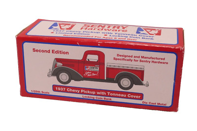 1937 Chevy Truck Coin Bank Limited Edition ''Sentry Hardware'' Liberty Classics