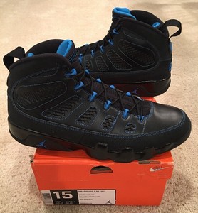 jordan 9 photo blue black bottom