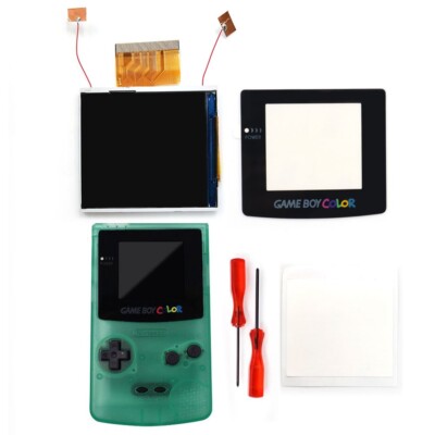 HISPEEDIDO Drop in 2.45'' GBC IPS Screen Kits No Need Weld Trim OSD Menu w/Shell
