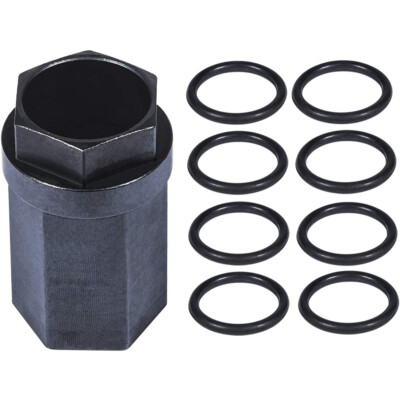Oil Rail Ball Tube O-Rings Repair Kit+ Nipple Cup Socket for Ford 6.0L 2003-2007