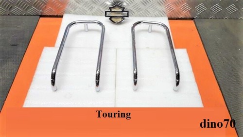 Harley Davidson protezioni cromate x coperchi borse rigide Touring Electra  Ultra | eBay