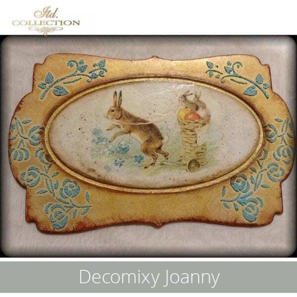 Retro Easter #1 | A4 Rice Paper | ITD Collection | Decoupage Paper ...