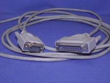 10' Serial Cable DB25 Male/ DB9 Male