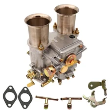 2 Barrel Carburetor for 4 cyl 6 Cyl V8 Engine Twin Choke 19600.017 Weber 45 DCOE
