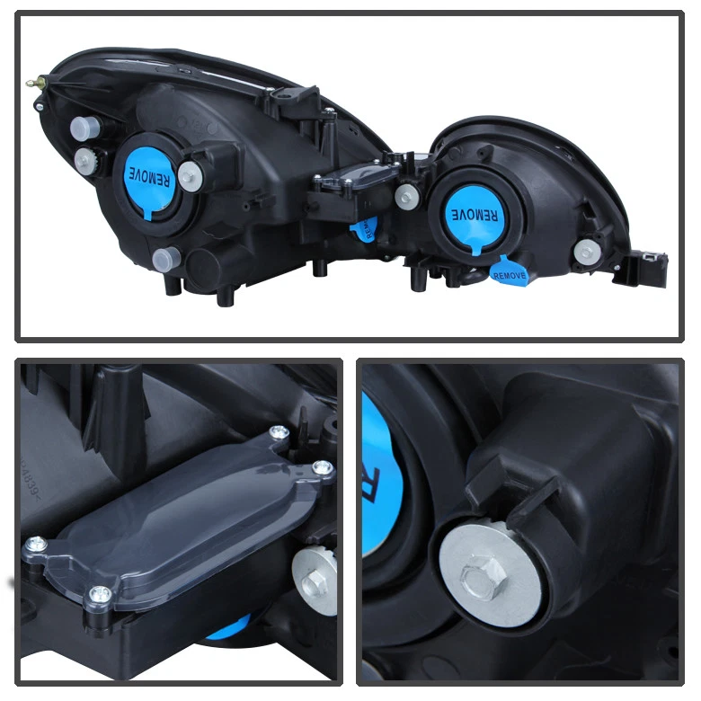 For Blk 1998-2005 Lexus GS300 GS400 GS430 Replacement Headlights Headlamps 98-05 Foto 4 de 4