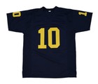 Devin Bush Signed Wolverines Jersey (JSA) 2018 Michigan Team Captain / L.B. — photo 2