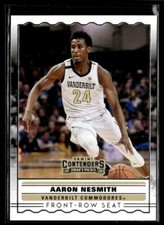 2020 Contenders Draft Picks Aaron Nesmith Front-Row Seat RC #SS14 Commodores