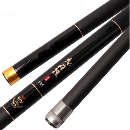 Telescopic Stream Rod Carbon Fiber Fishing Poles 8M 9M 10M 11M 12M Ultra Light - Picture 2 of 13