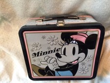 Disney Minnie Minie Mouse Lunchbox Metal Collectors