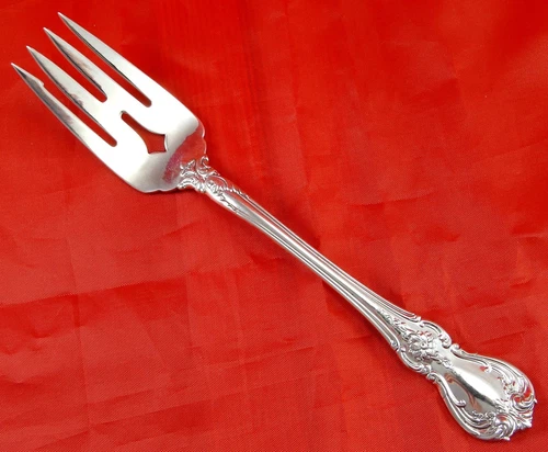 Towle Sterling Silver Pierced Individual Salad Fork Old Master Pattern 6-3/8"