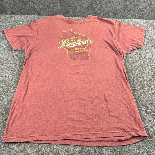 Chippewa, 2017 Official Licensed Leinenkugels Chippewa Pride Beer Brewing T-Shirt Size XL