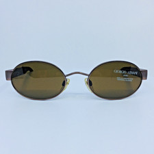 New Vintage Giorgio Armani Sunglasses GA 676 C. 980 Matte Cafe 51mm Made Italy