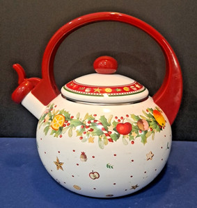 Tasse Décorative Villeroy & Boch Hiver Bakery Delight – Motif Cruciforme, Format Grand 37,5x33 Cm – Porcelaine De Noël