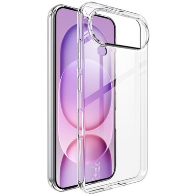 IMAK For Honor Magic8 Pro Air 5G, Luxury Soft Rubber Transparent Slim Case Cover