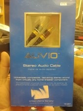 Auvio Stereo Audio Cable/Retractable Audio Cable Lot