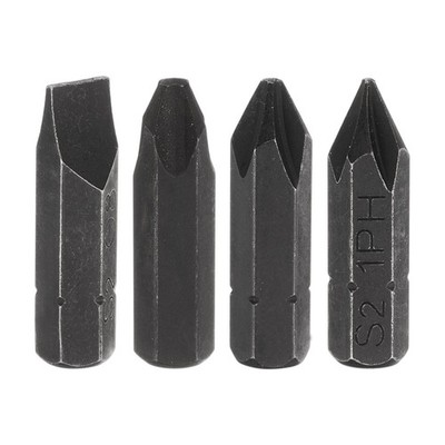 PH1/PH2/PH3/SL8 Magnetischer Kreuzschlitzschraubendreher-Bit,5/16'' Schaft,32mm