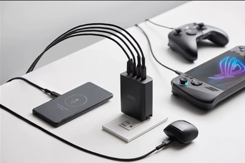 El cabezal de carga ASUS ROG 140W GaN es adecuado para ROG portátil/teléfono 9 Foto 3 de 4