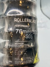 Rollerblade Performance 76mm 80A SG5 Inline Skate Wheels 8-Pack