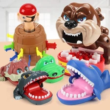 Crocodile Bite Finger Game | Novelty Dentist & Shark-Mouth Surprise Toy — Family