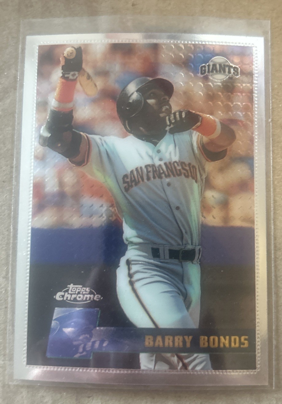 1996 Topps Chrome: Barry Bonds - #119 San Francisco Giants
